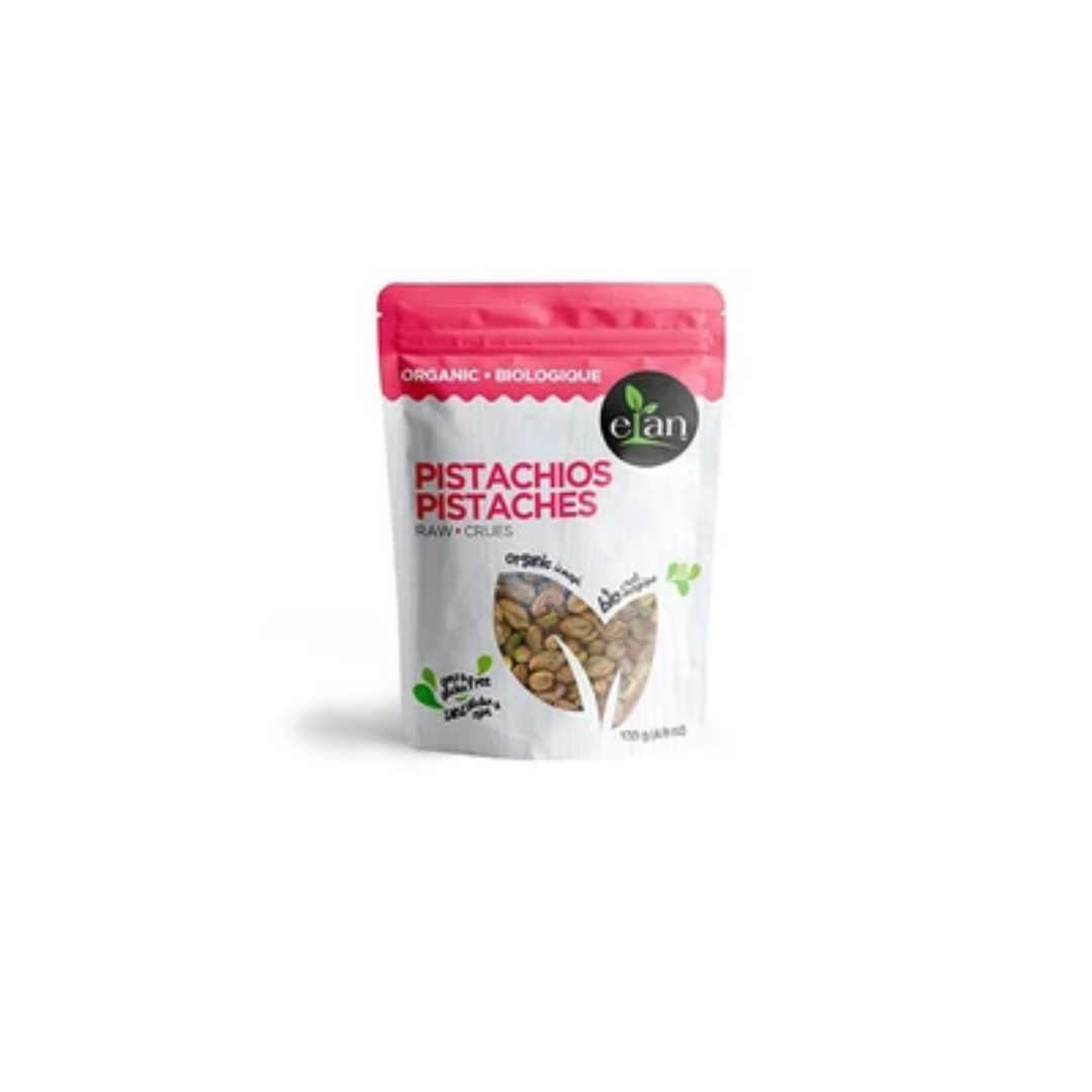Elan Organic Raw Pistachios 135G