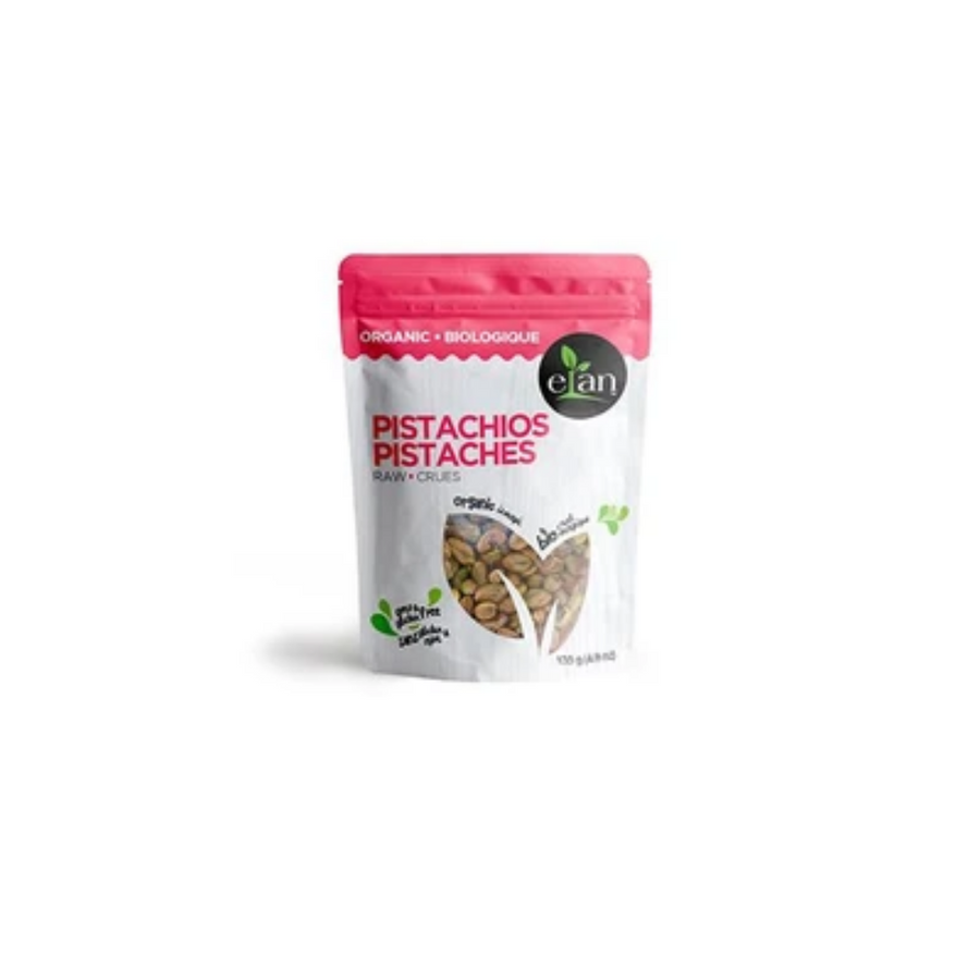 Elan Organic Raw Pistachios 135G