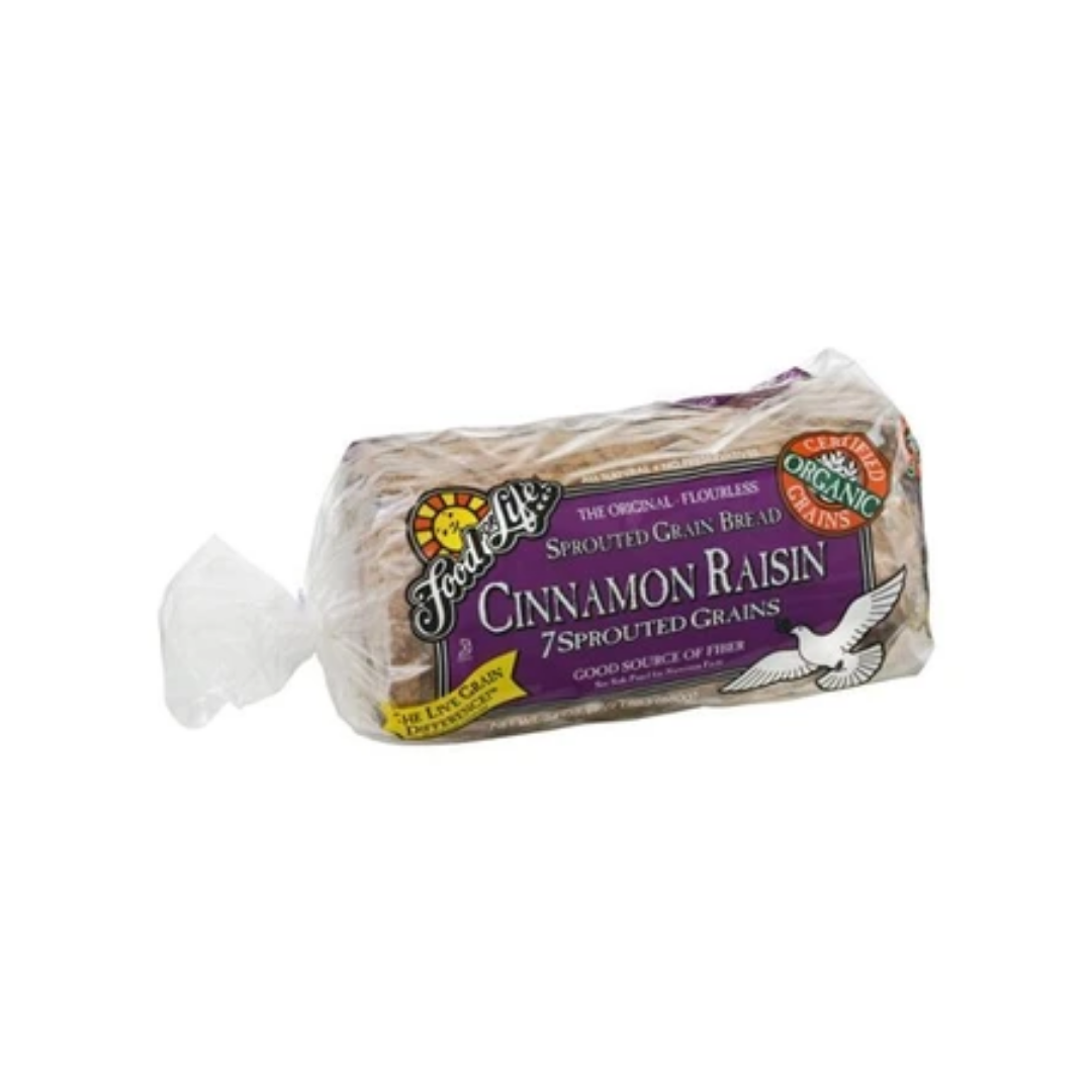 Food For Life 7 Sprouted Grains Cinnamon Raisin Bread 680G