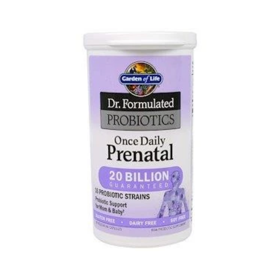 Garden of Life Dr. Formulated Probiotics Once Daily Prenatal 30 Capsules