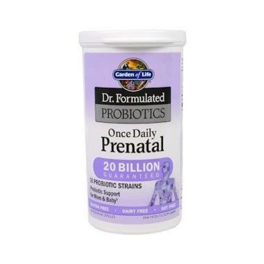 Garden of Life Dr. Formulated Probiotics Once Daily Prenatal 30 Capsules