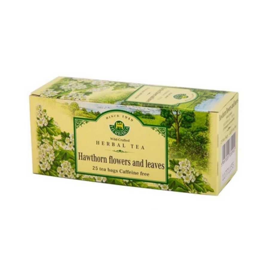 Herbaria Hawthorn Flowers & Leaves Tea 25 Tea Bags