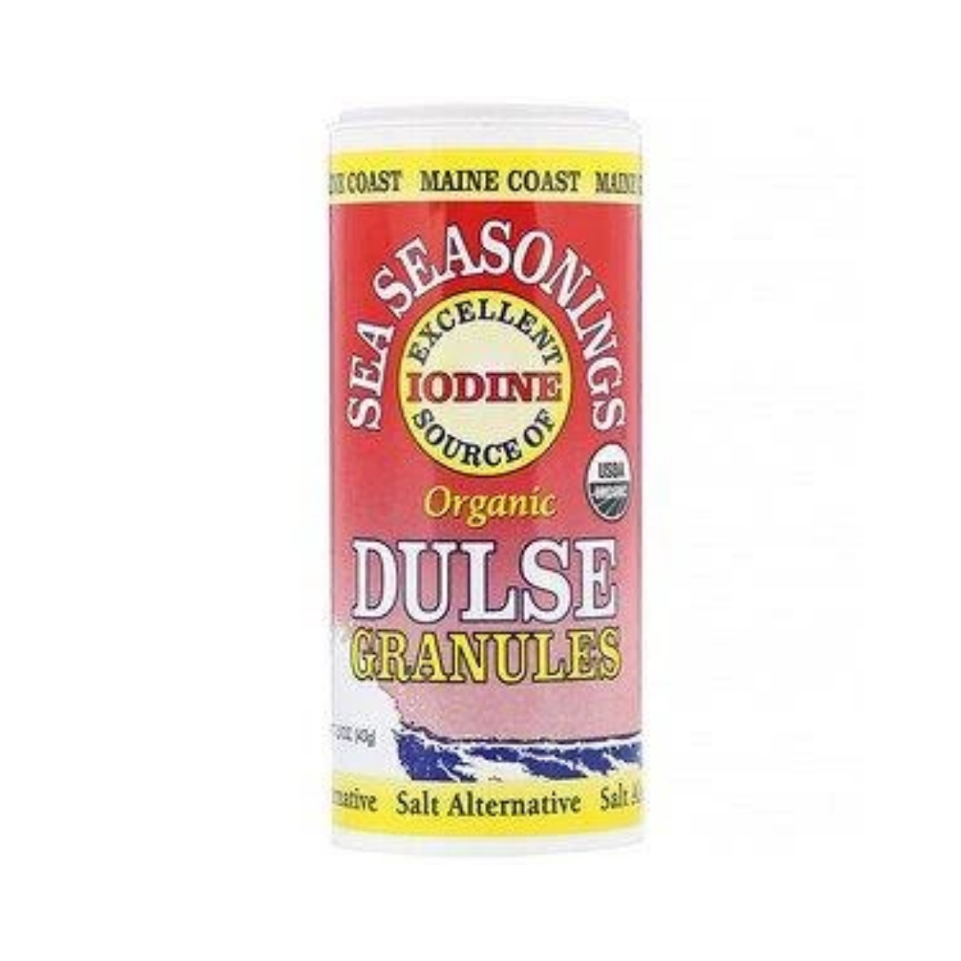 Maine Coast Sea Vegetables Organic Sea Seasonings Dulse Granules 43G