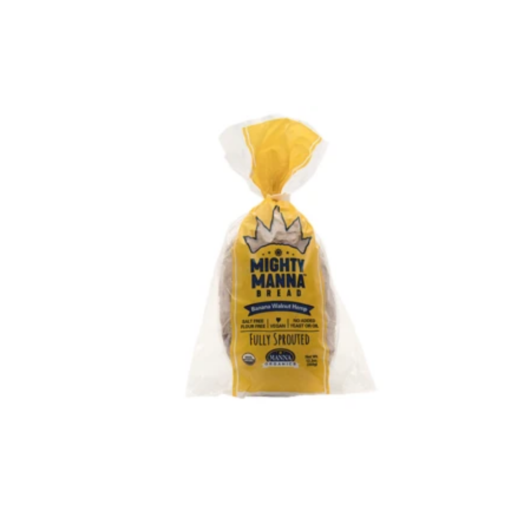 Manna Organics Organic Sprouted Bread Banana Walnut Hemp