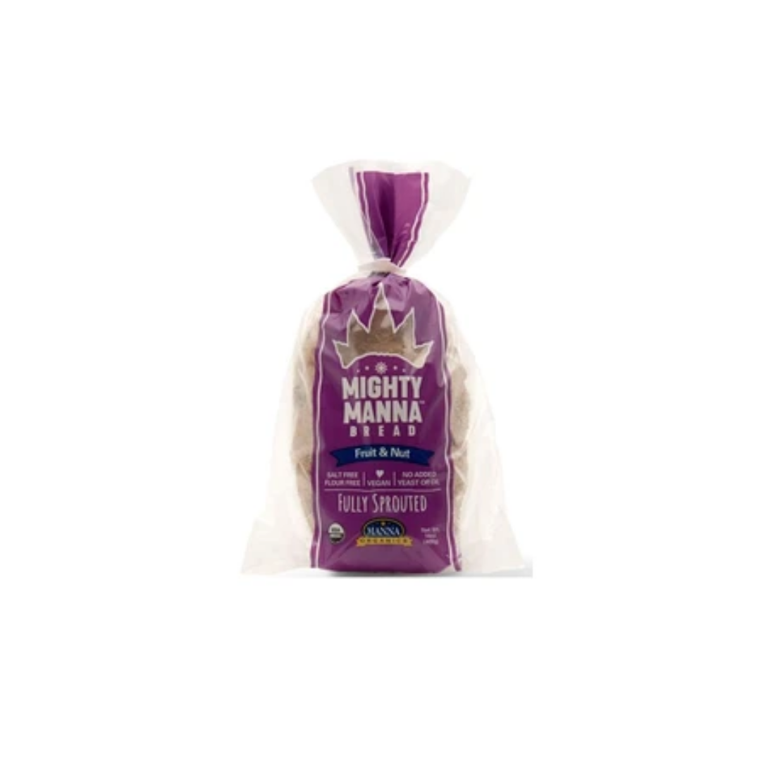 Manna Organics Organic Sprouted Bread Fruit & Nut 400G