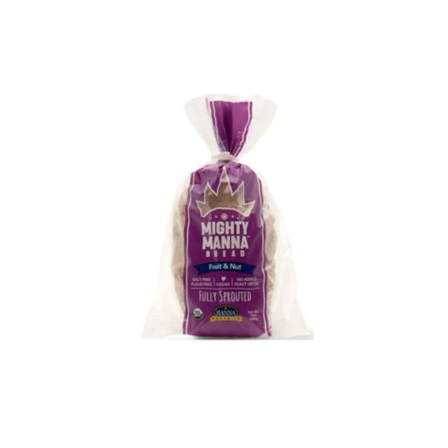 Manna Organics Organic Sprouted Bread Fruit & Nut 400G
