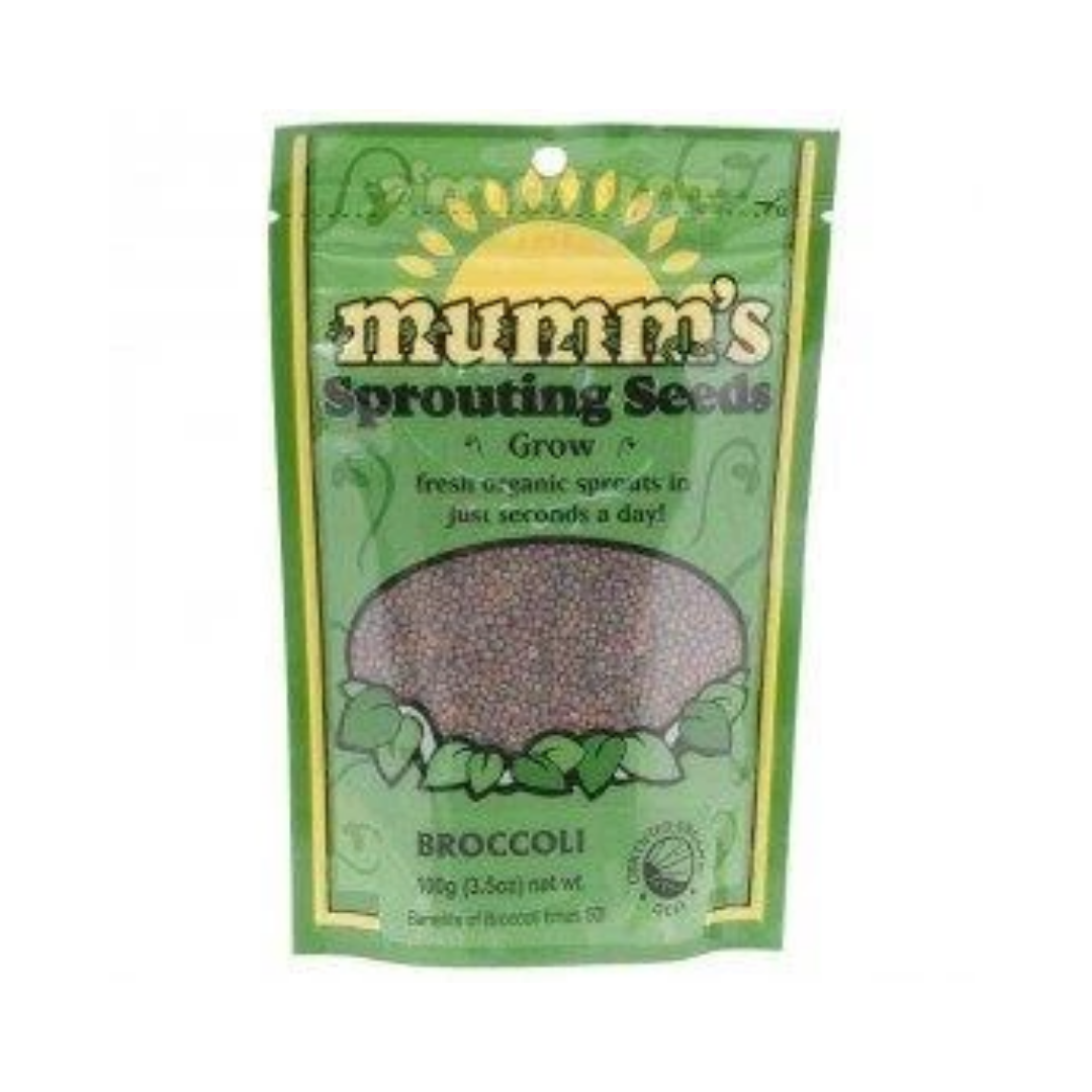 Mumm's Sprouting Broccoli Organic 100G