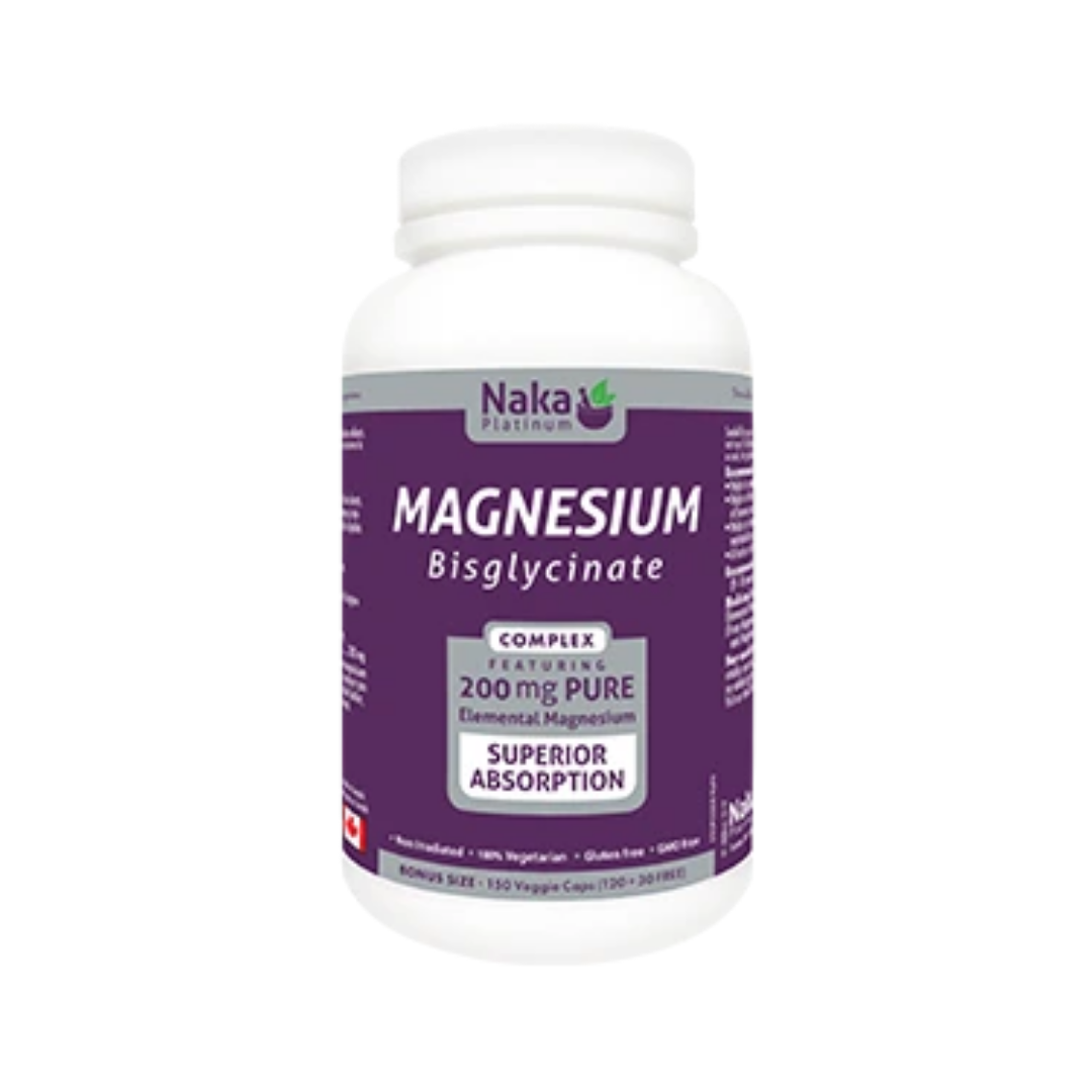 Naka Platinum Magnesium Bisglycinate Complex 200mg