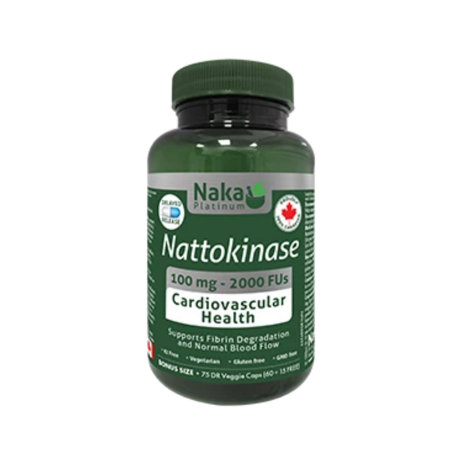 Naka Platinum Nattokinase 100mg 75Vcaps