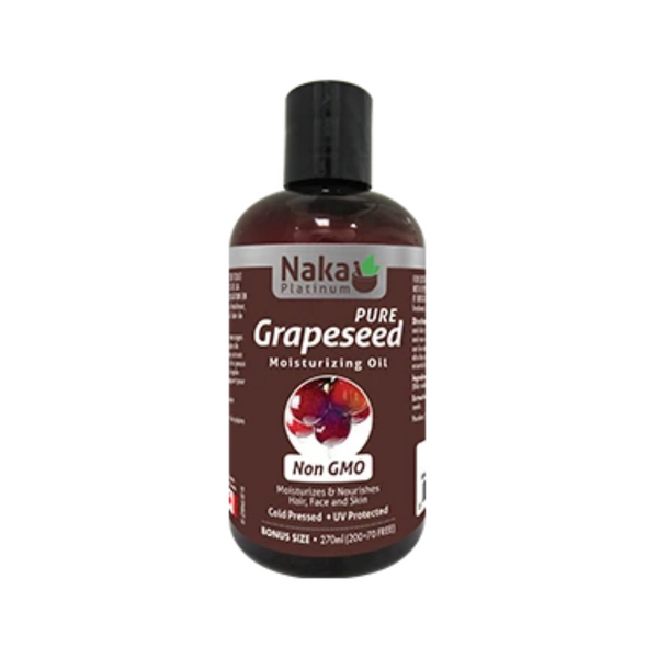 Naka Platinum Pure Grapeseed Moisturizing Oil 270ml