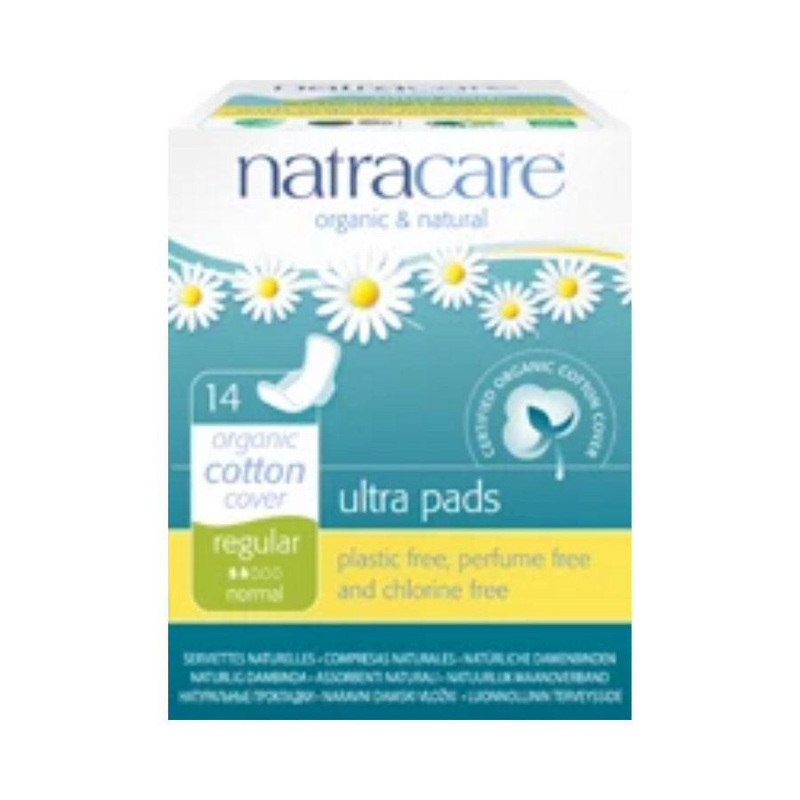 Natracare Regular Ultra Pads 14