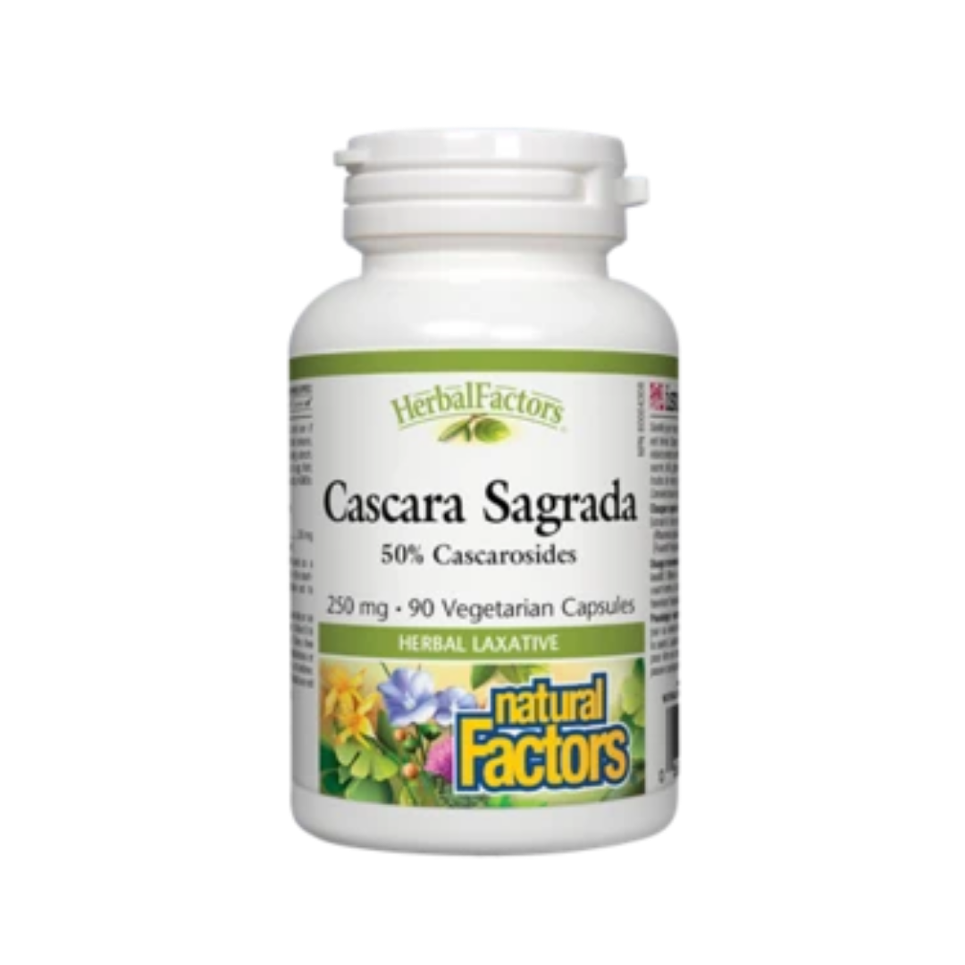 Natural Factors Cascara Sagrada 90Vcaps