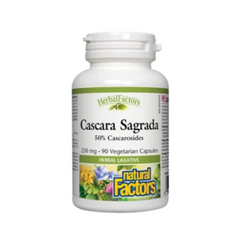 Natural Factors Cascara Sagrada 90Vcaps