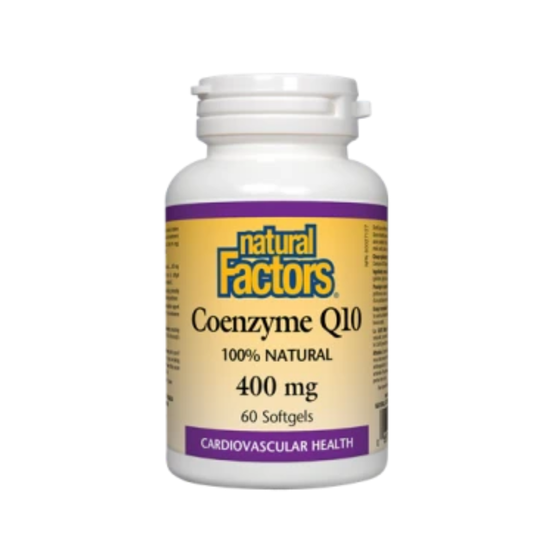 Natural Factors Co-Enzyme Q10 400mg 60softgels