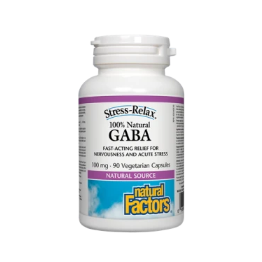 Natural Factors Gaba 100mg 90VCaps