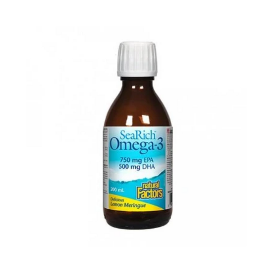 Natural Factors Sea Rich Omega-3 Lemon 200ml
