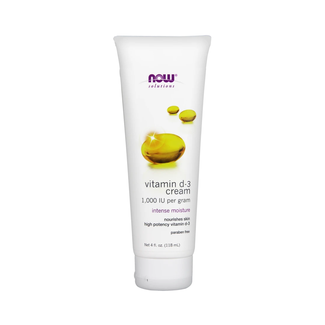 NOW Vitamin D3 Cream 118ml