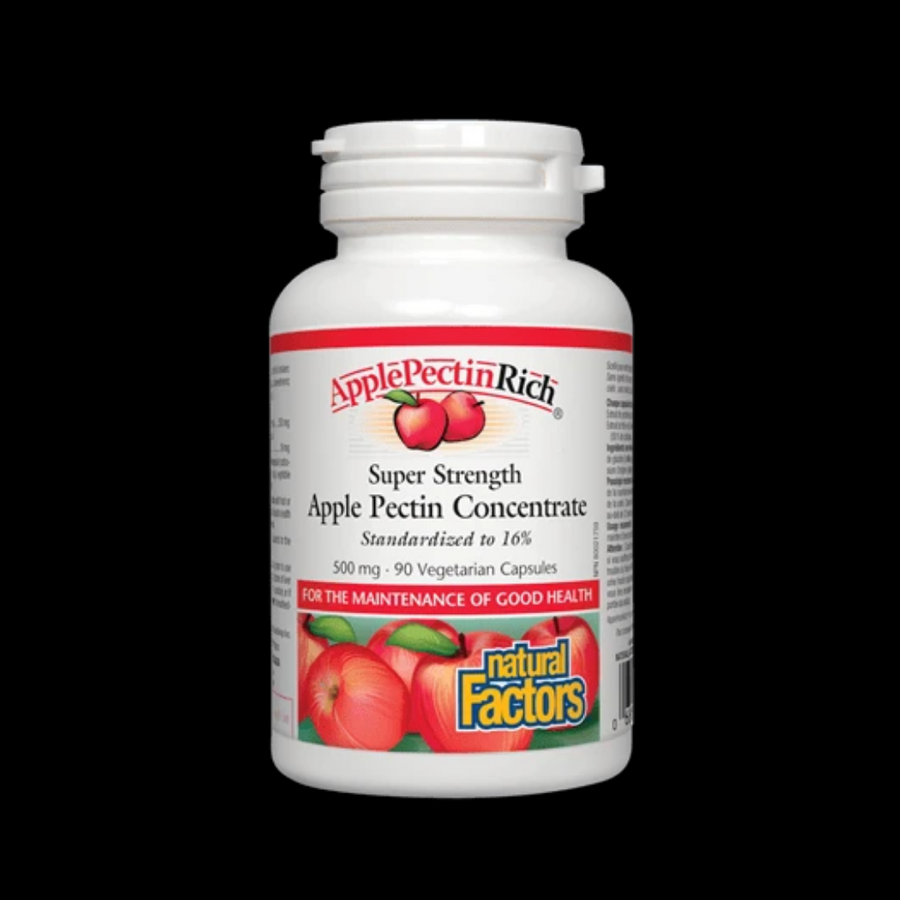 Natural Factors Apple Pectin 500mg 90 Caps