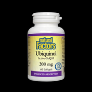 Natural Factors Ubiquinol 200MG