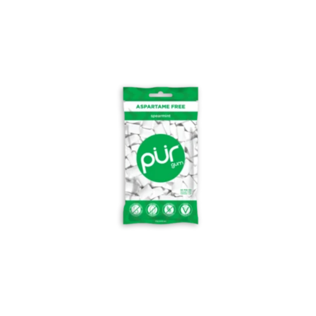 PUR Spearmint Gum 55 Pieces