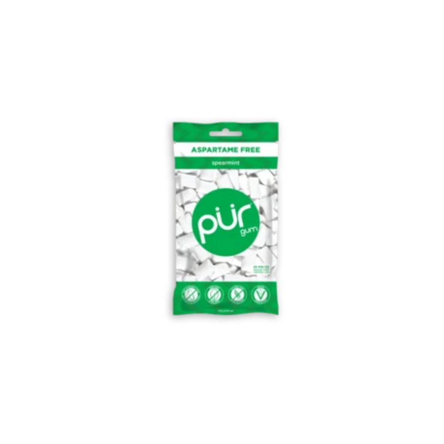 PUR Spearmint Gum 55 Pieces