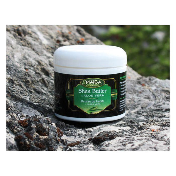MAIGA SHEA BUTTER ALOE VERA 04OZ
