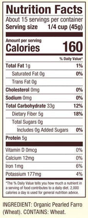 Bob's Organic Farro