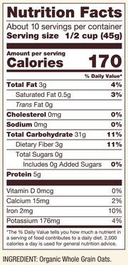 Bob's Organic Quick Cooking Rolled Oats
