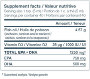 Ascenta NutraSea+D Liquid Omega-3 Grapefruit Tangerine 200ml
