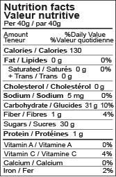 Elan Organic Ginger Chunks 175G
