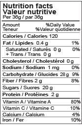 Elan Organic Mango Slices 125G