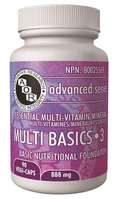 A.O.R Multi Basics-3 888mg 90Vcaps