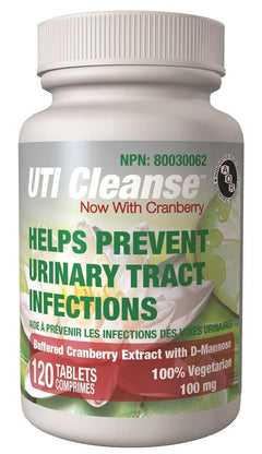 AOR UTI Cleanse Cranberry 100mg 120tabs