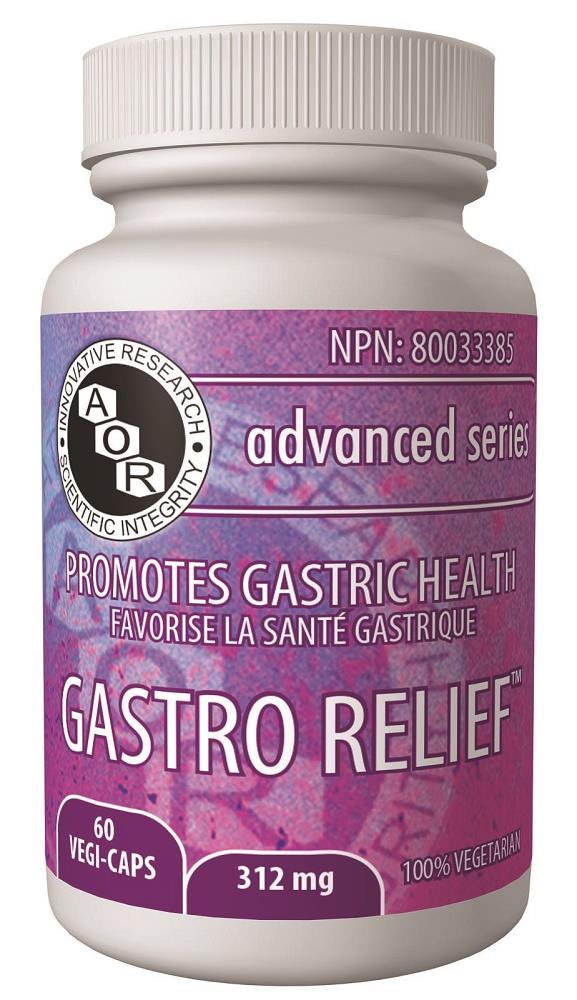 A.O.R Gastro Relief 312mg 60Vcaps