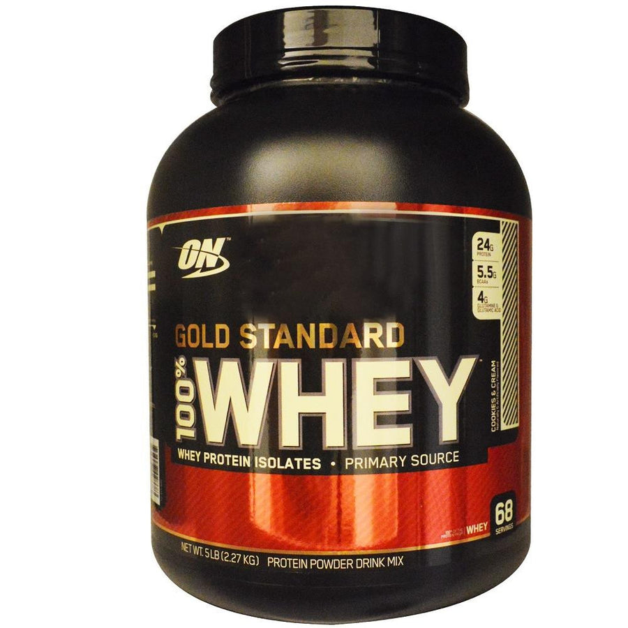 ON Gold Standard 100% Whey Cookies & Cream 5lbs