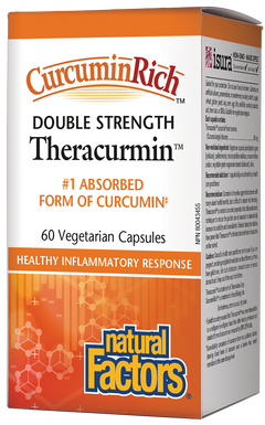 Natural Factors Double Strength Theracurmin 60 Caps