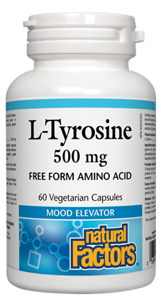 Natural Factors L-Tyrosine 60Cap