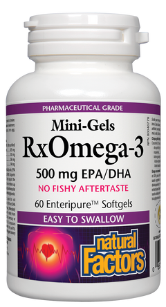 Natural Factors Mini-Omegas 60SG