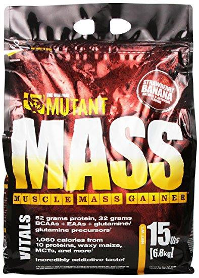 Mutant Mass Gainer Strawberry 15lbs