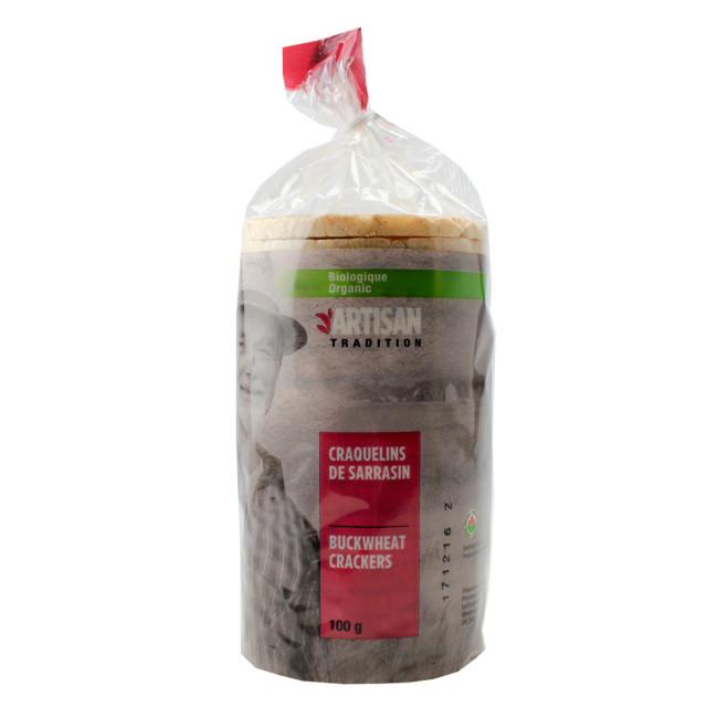 Artesian Traditions Organic Buckwheat crackers 100G