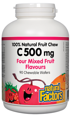NATURAL FACTORS C 500 FOUR FRUITS