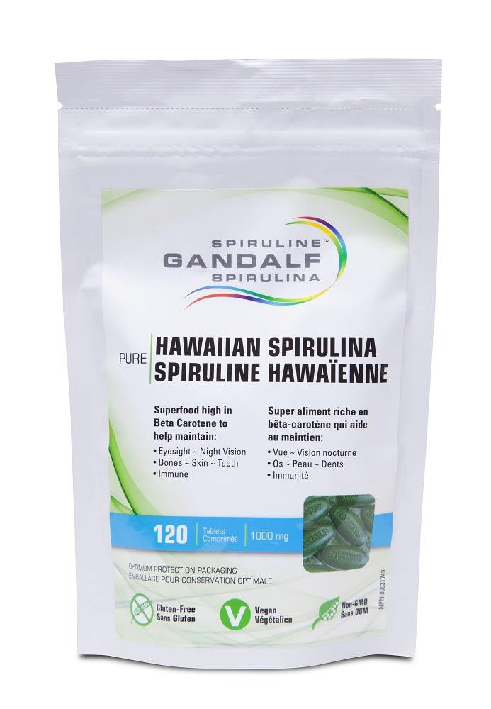 Gandalf Spirulina 1000mg 120tabs