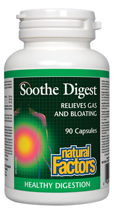 NATURAL FACTORS SOOTHE DIGEST 90CAPS