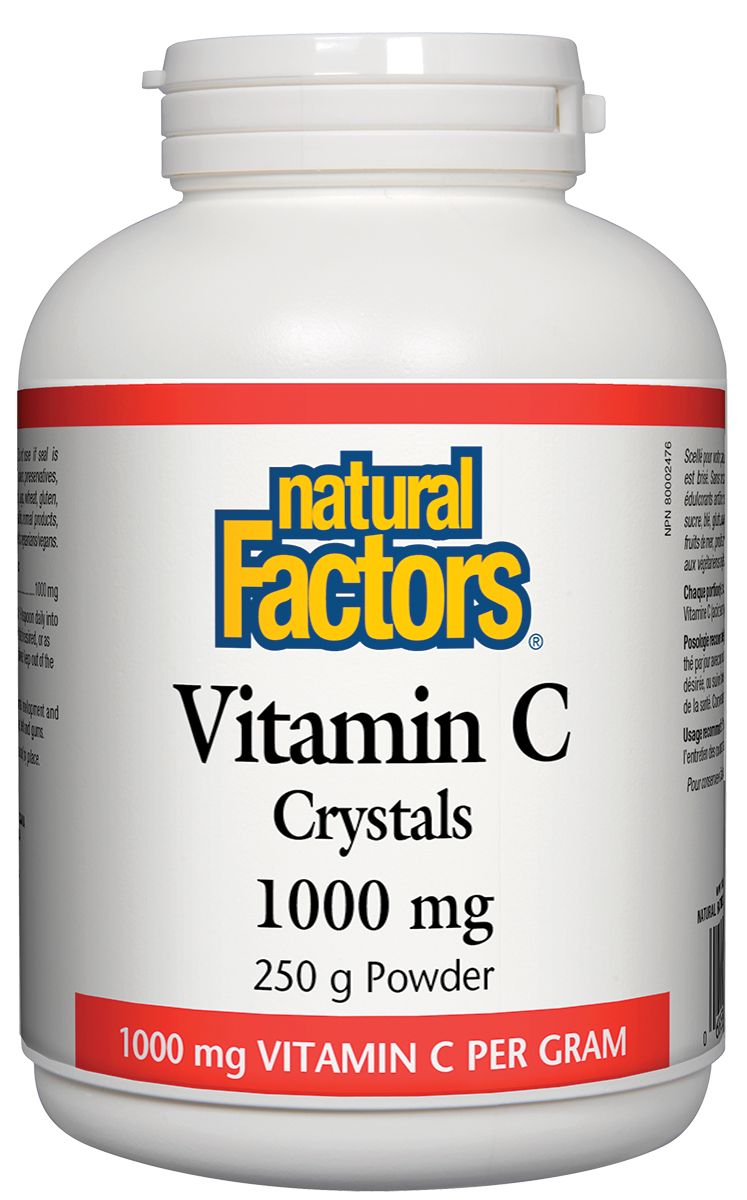 NATURAL FACTORS VITAMIN C 250G