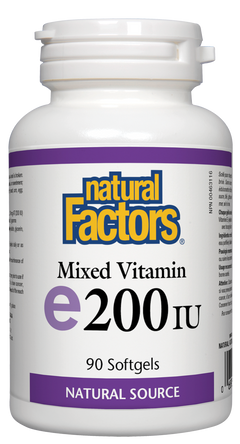 NATURAL FACTORS VITAMIN E200 90SG