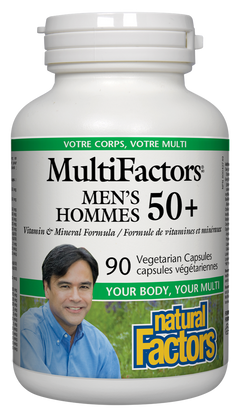 Natural Factors MultiFactors Mens 50+ 90Caps