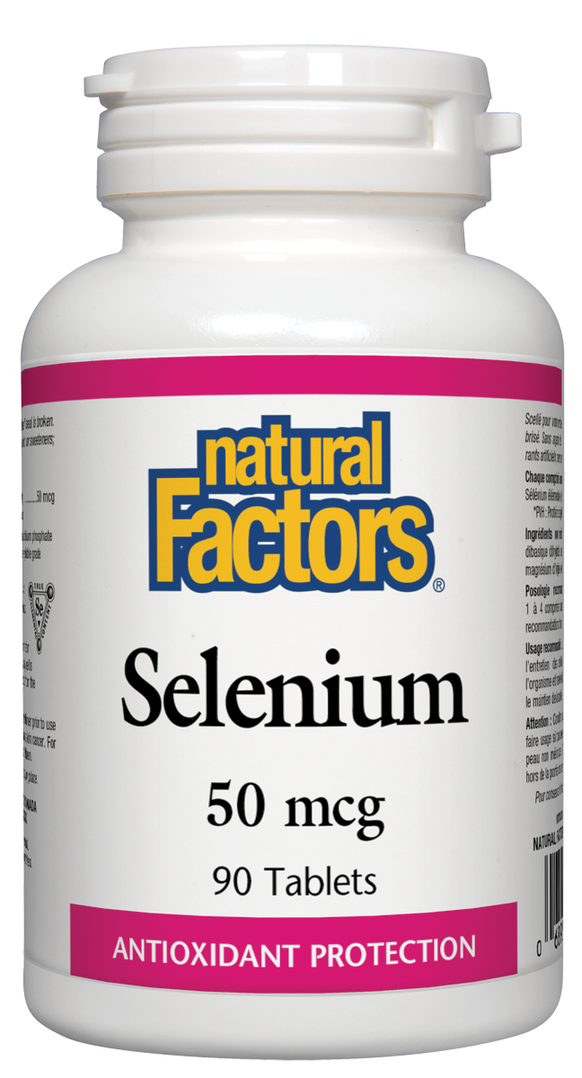 NATURAL FACTORS SELENIUM 90 TABS