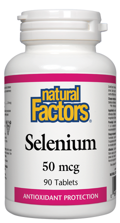 NATURAL FACTORS SELENIUM 90 TABS