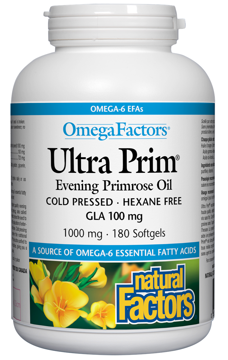 NATURAL FACTORS ULTRA PRIM 180SG