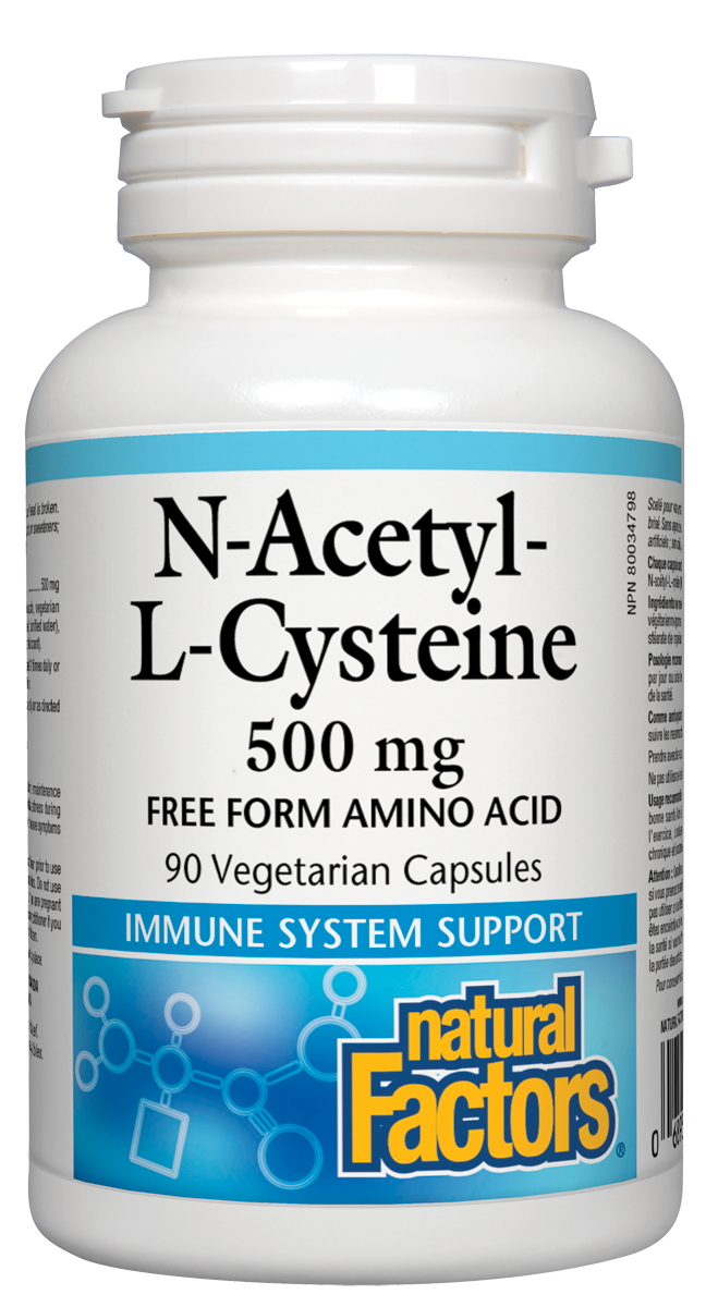 Natural Factors N-Acetyl-L-Cyteine 90Cap